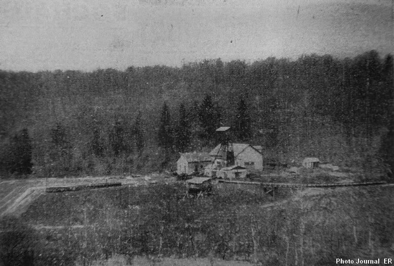 Le puits N°13 bis à la fermeture en 1958
