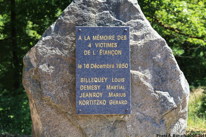 Stèle de l'Etançon