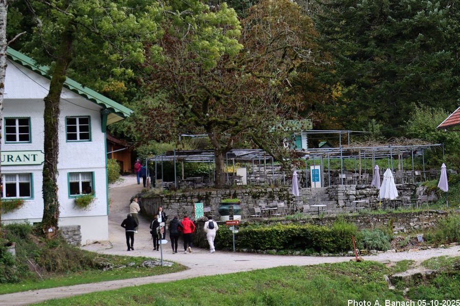 Chemin du saut du doubs