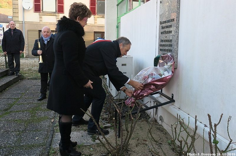 Le dépôt de la gerbe
