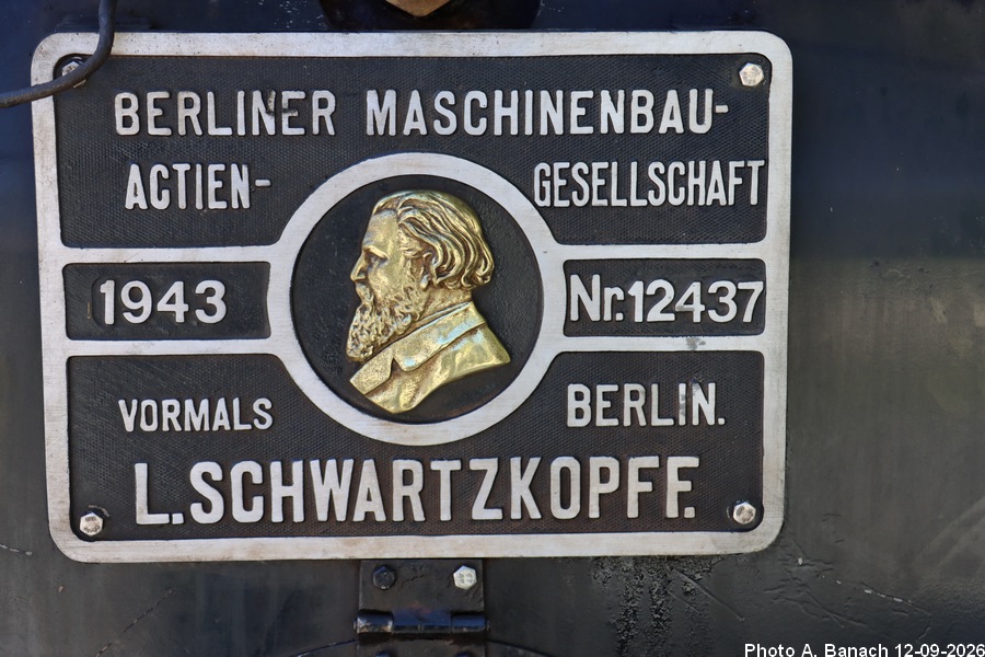 Plaque origine loco