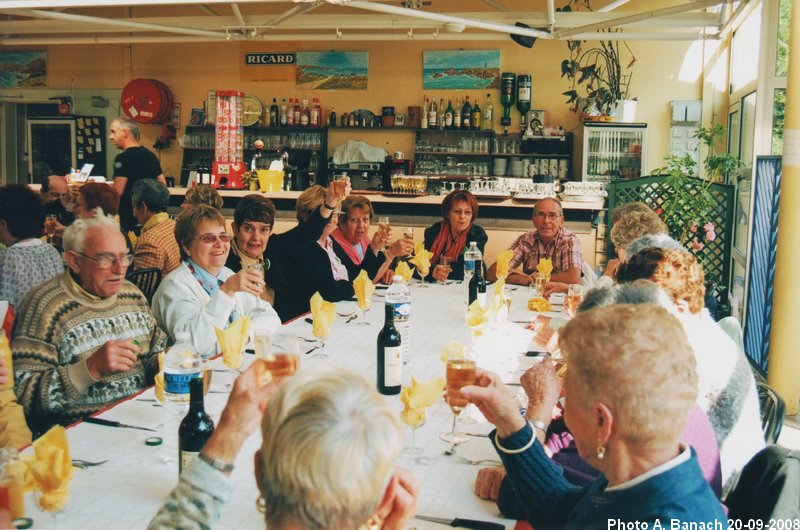 Déjeuner au restaurant