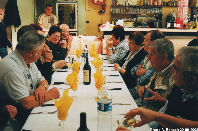 Déjeuner au restaurant