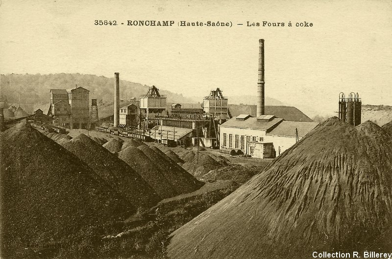 Fours à coke et trémies