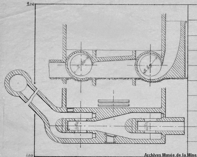 Plan coupe ventilateur guibal