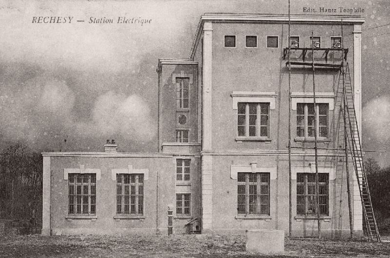 Le poste électrique de Réchésy