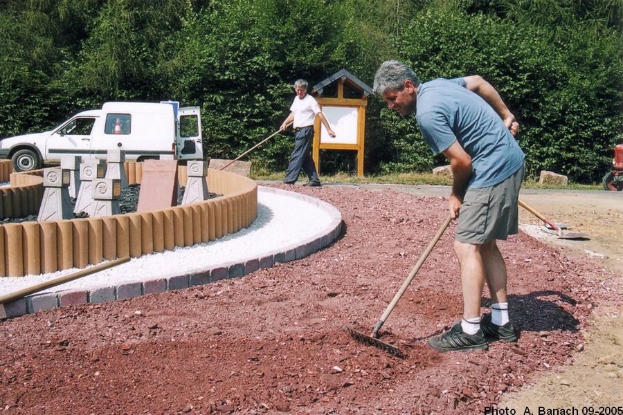 Etalement du Schiste rouge
