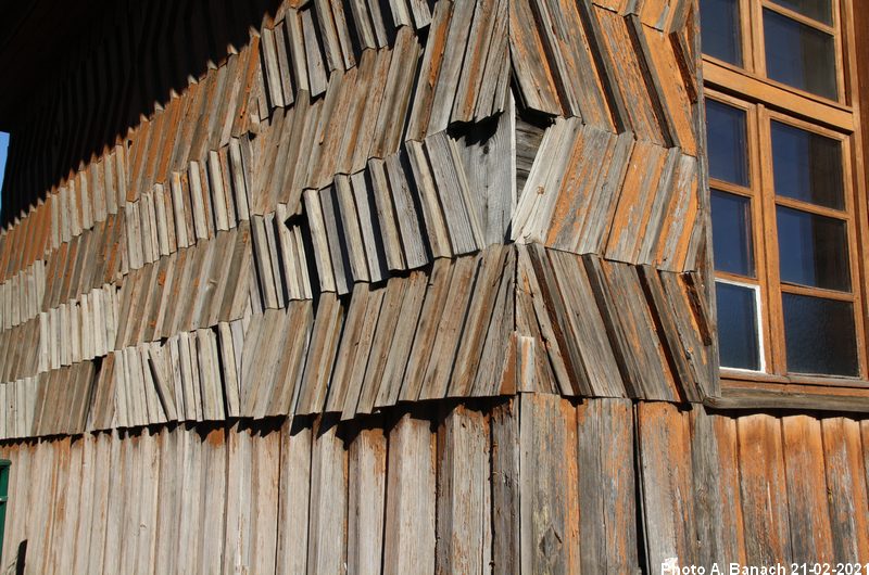 Etat du bardage coté ouest