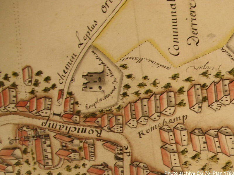 Plan de Ronchamp