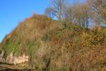 La butte du château vue de l'Ouest