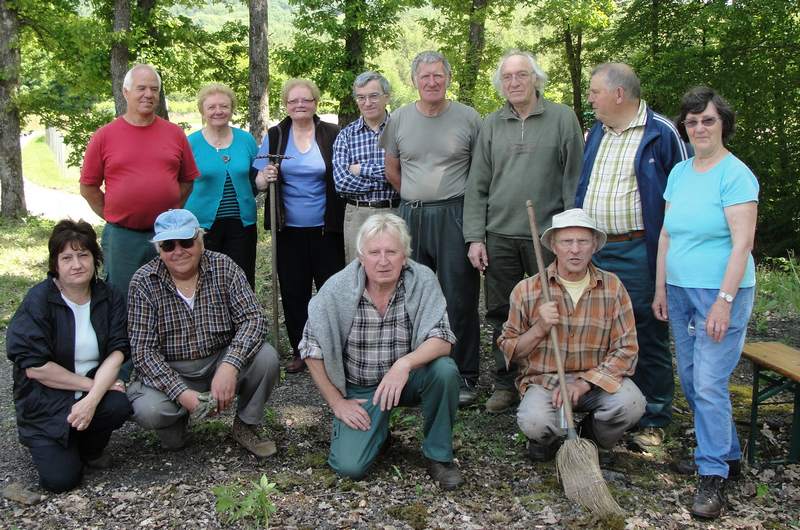 Le groupe de bénévoles