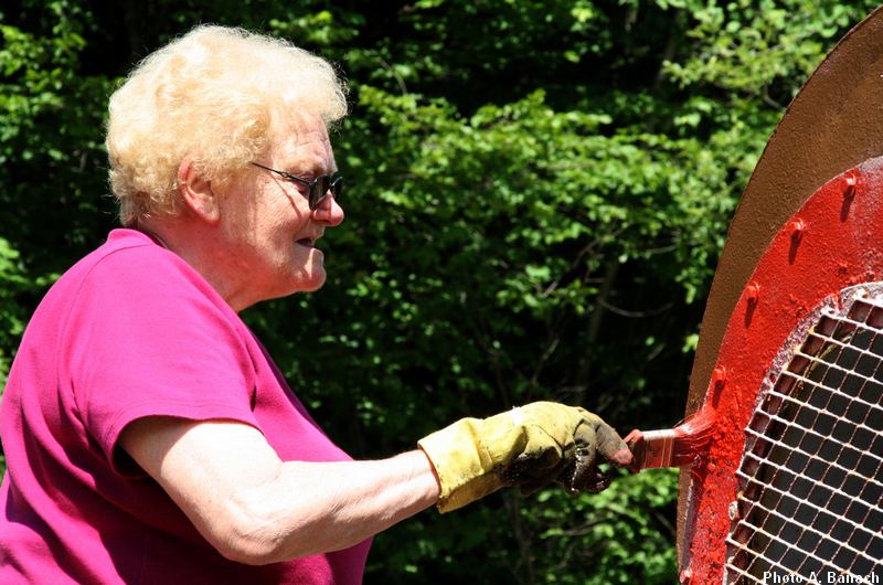 Une adhérente fidèle