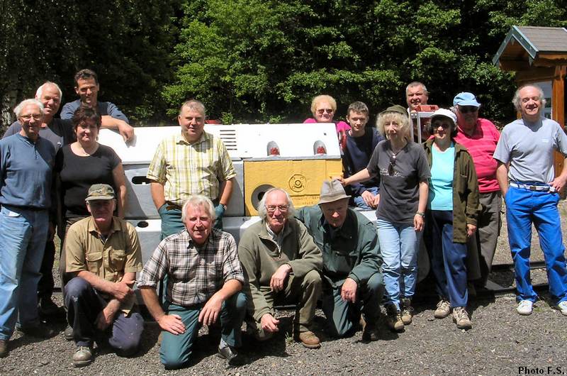 Le groupe de bénévoles en 2011