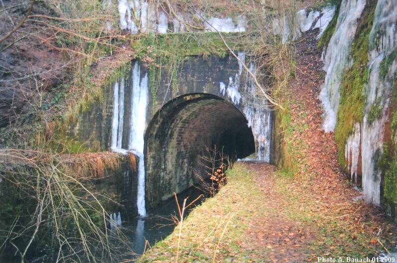 L'entrée du tunnel