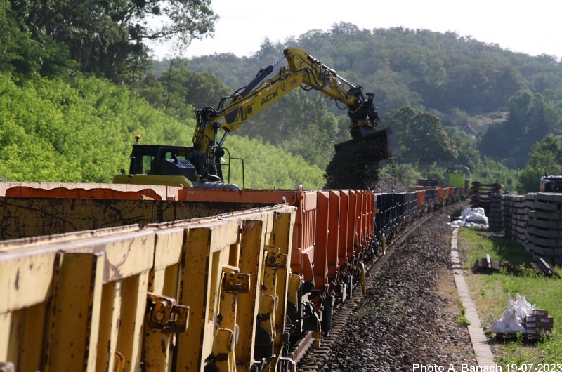 Enlèvement du ballast