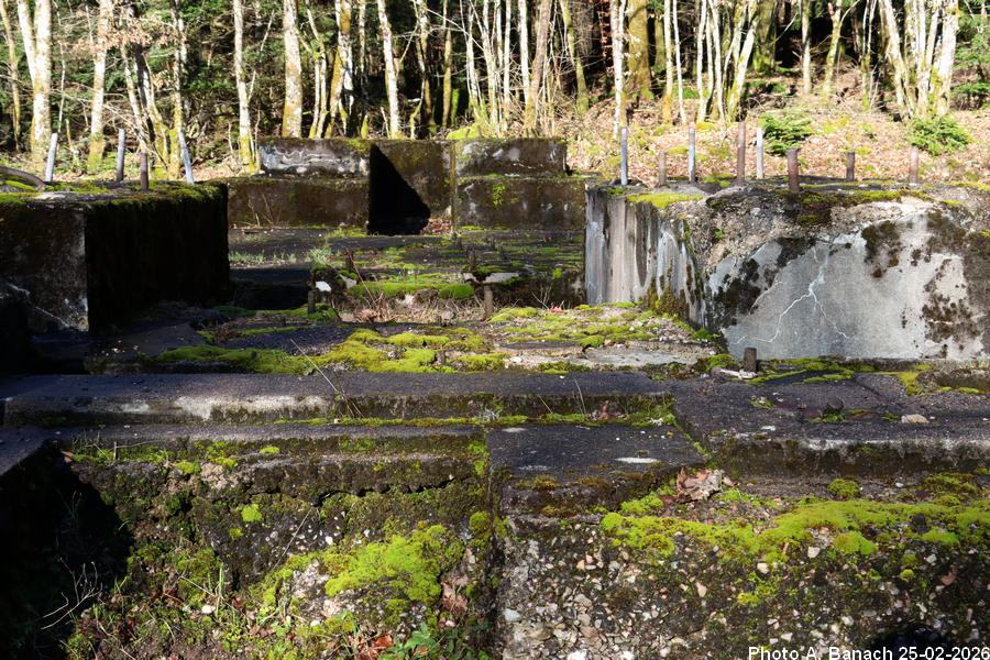 Vestiges salle compresseurs