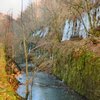 Le chenal à la sortie du tunnel