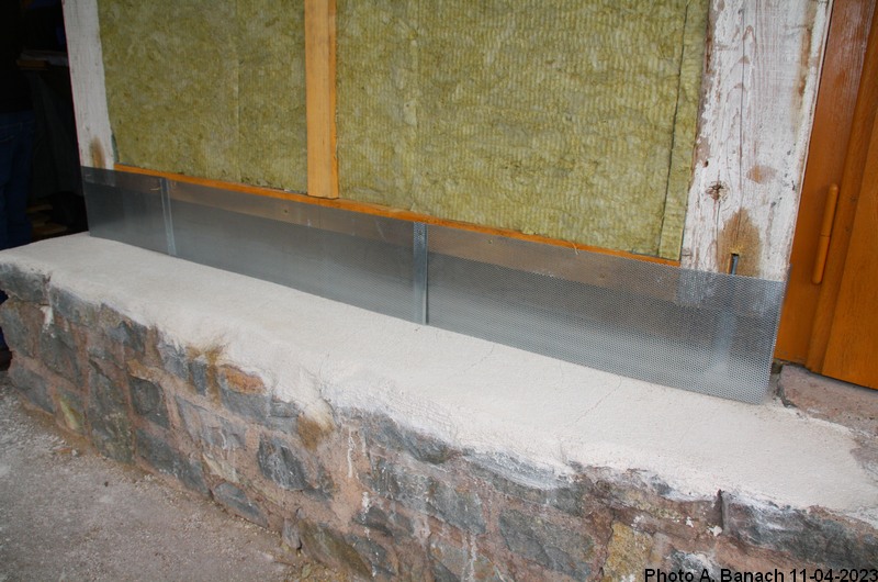 Grille anti-rongeurs