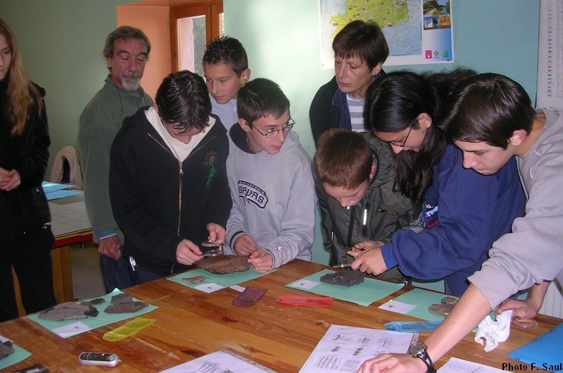 Atelier de géologie