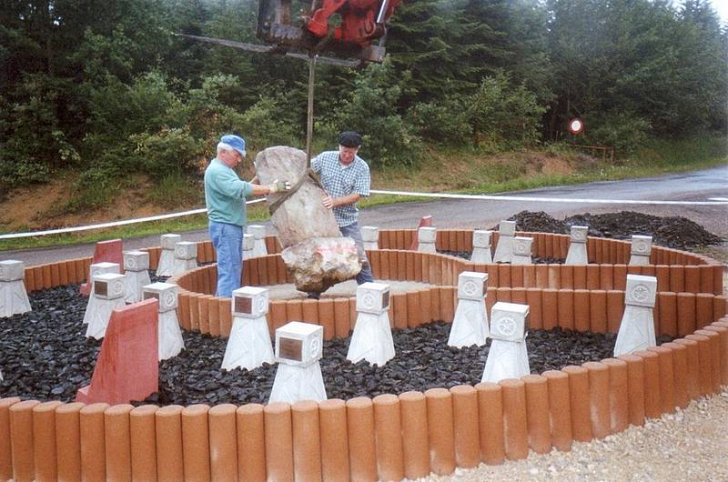 Mise en place de la borne