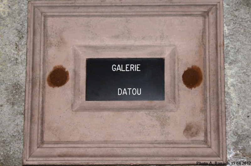 Plaque indicatrice