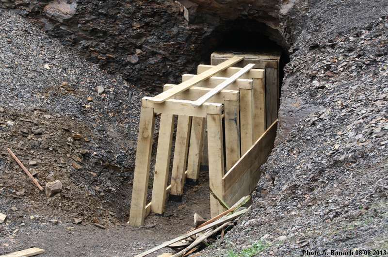 Détail des bois de mine