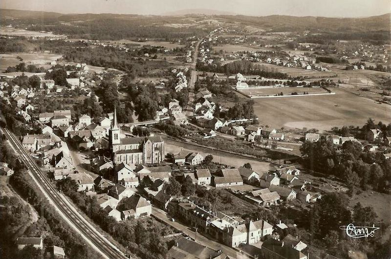 Ronchamp vu du ciel