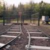 Pose des traverses et des rails