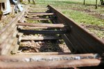 Les vieux rails rouillés