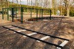 Rails en place