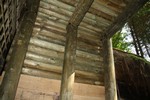 Vue sur le boisage