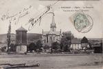 La gare et l'église