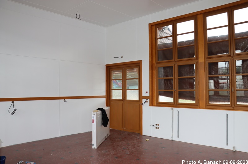 Mise en peinture menuiserie