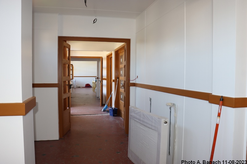 Mise en peinture menuiserie