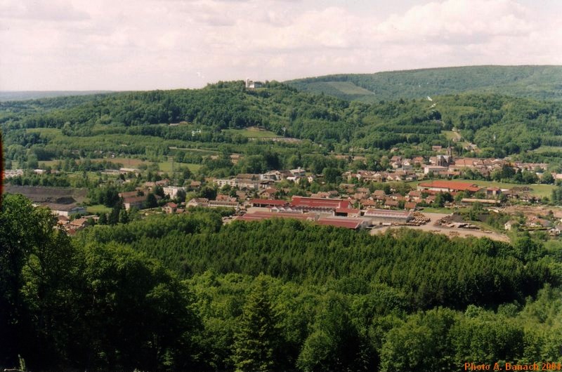 Ronchamp vu du Sud