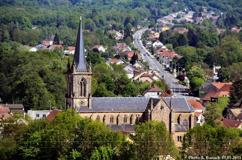 Ronchamp vu du Sud