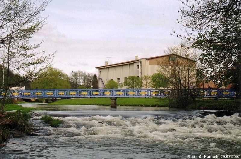 Le Rahin et la passerelle