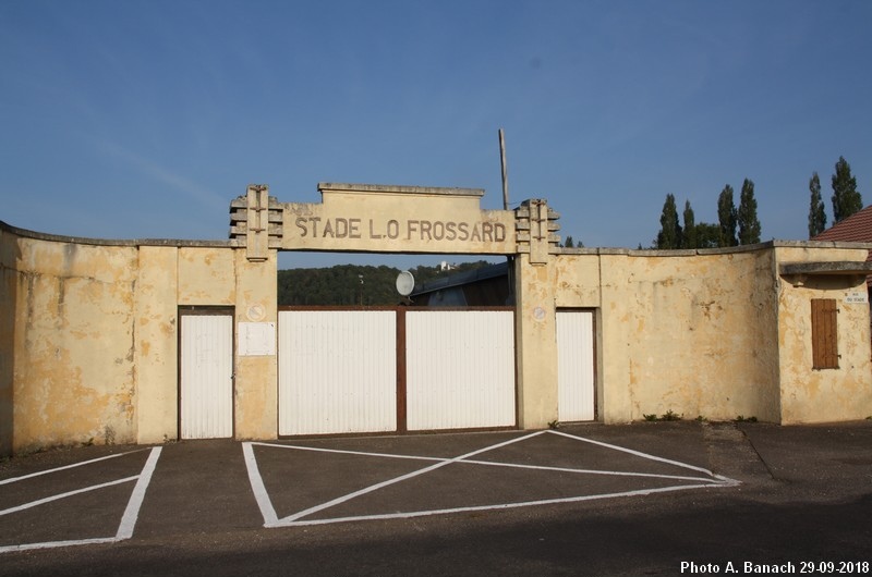 L'entrée du stade