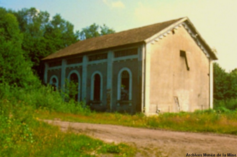 Le bâtiment de la machine d'extraction de 1928