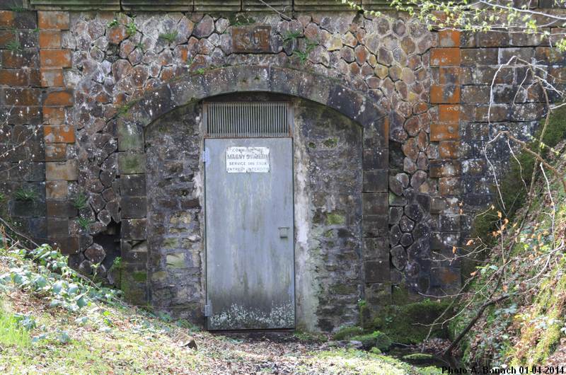 L'entrée nord du tunnel