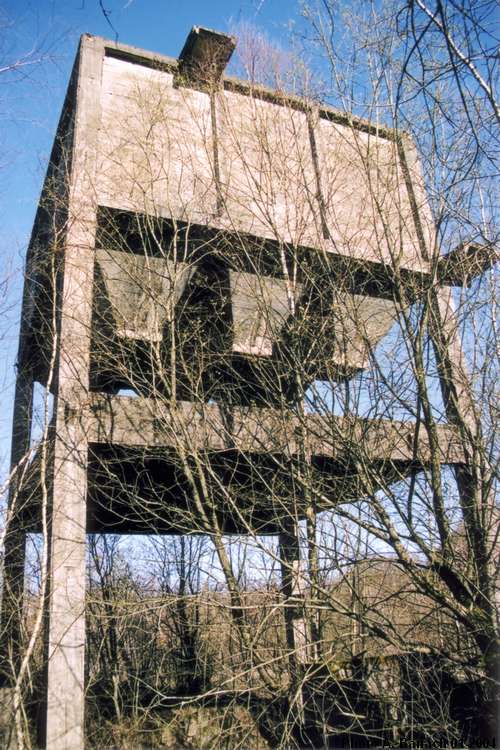 Trémie en béton