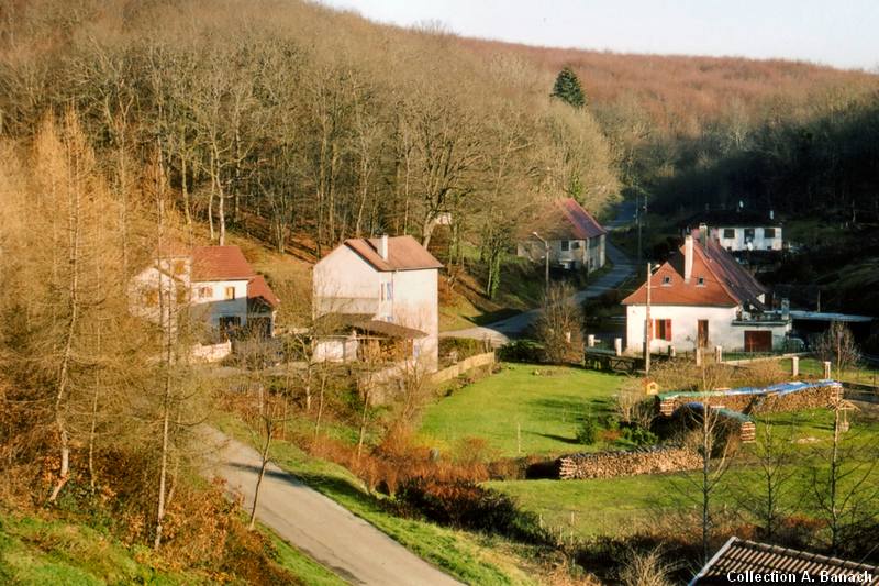 Le nord du hameau