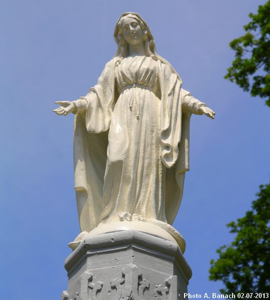 La vierge blanchie