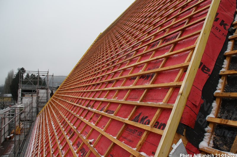 Alignement des lattes