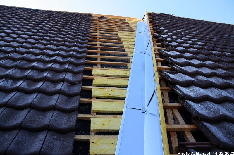 Mise en place d'une noue