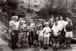 Le groupe au fonçage Robert