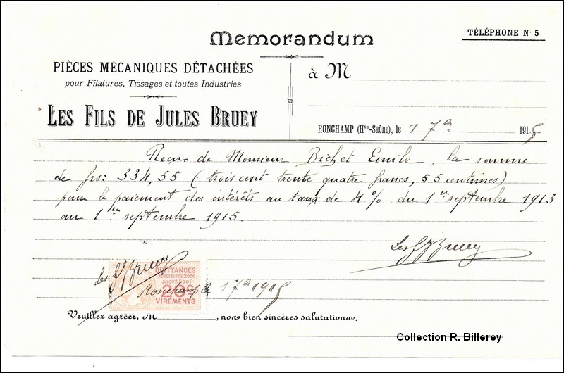 Carte correspondance