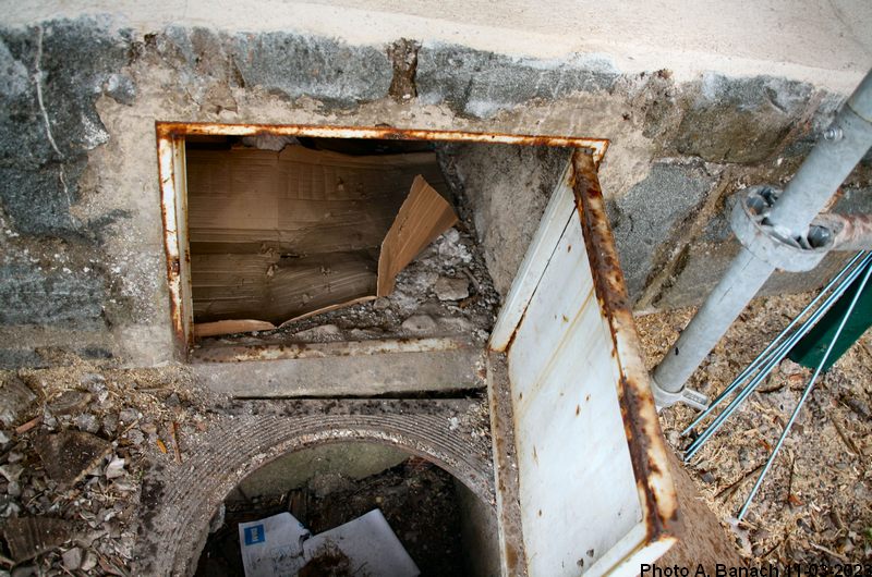 Trape d'accès vide sanitaire