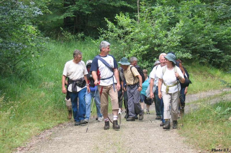 En route pour le puits de la croix