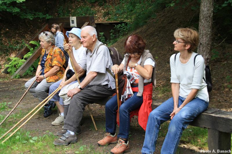 la visite au fonçage Robert